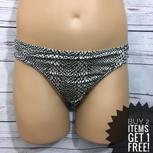 Victoria’s Secret Snakeskin Swim Bottoms